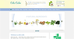 Desktop Screenshot of coliccalm.co.uk