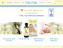 Tablet Screenshot of coliccalm.com